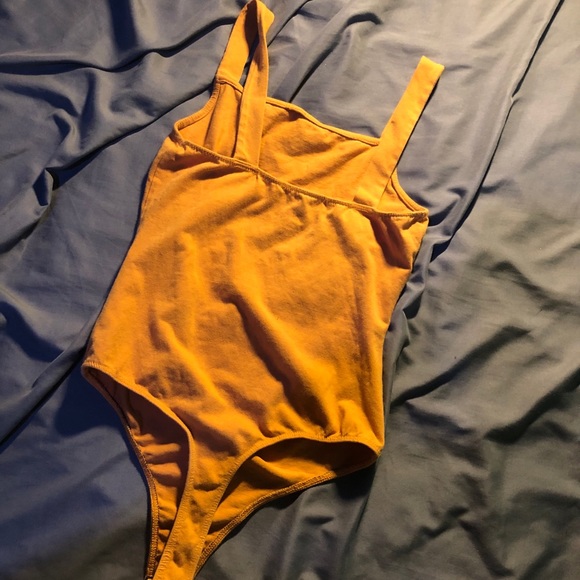 Orange “Mikey & Joey” bodysuit - Picture 4 of 5
